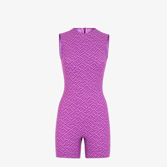 Fendi Pants - Purple FENDI X SKIMS mid thigh bodysuit. Size L